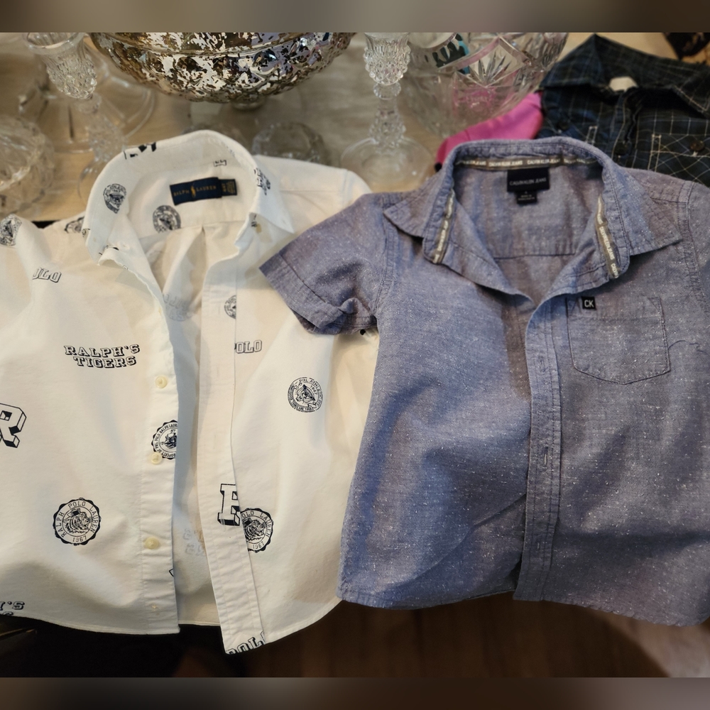 Button down boys(2 pcs)